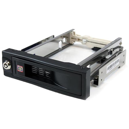 StarTech.com HSB100SATBK - 5.25in Trayless Mobile Rack for 3.5in HD