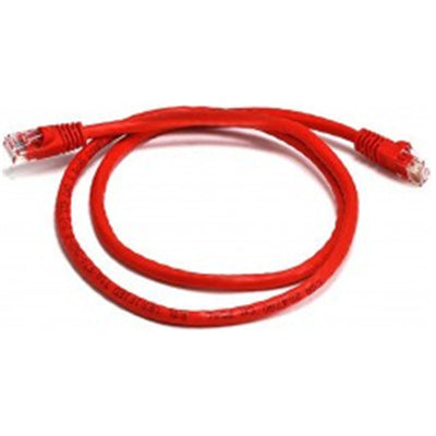 8Ware PL6A-0.5RD Cat6A UTP Snagless Ethernet Cable - 50cm - Red