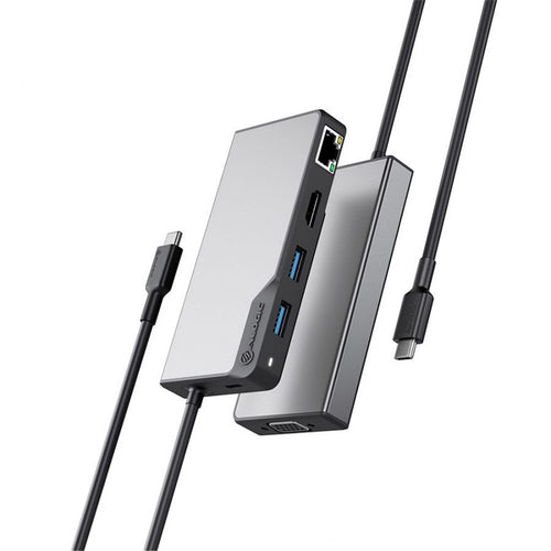 Alogic Fusion UCFUPRGVV2-SGR USB-C Hub - Space Grey