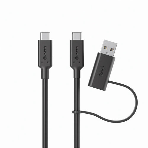 Alogic Elements Series ELCCA3212-BK USB-C to USB-C C & USB-A Cable - 1.2m