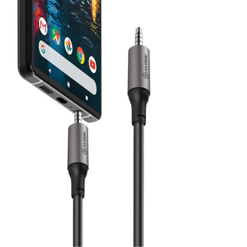 Alogic ACM5RBK 3,5mm Audio Verlängerungskabel – 5m