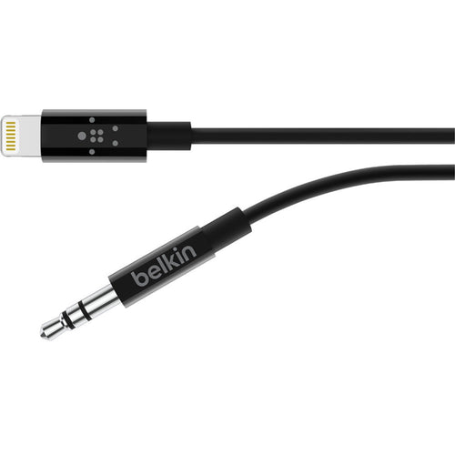 Belkin Lightning auf 3,5-mm-Audiokabel – 90 cm – Schwarz