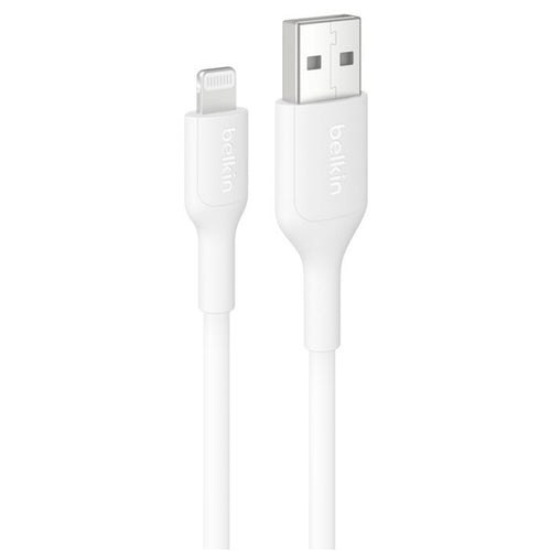 Belkin BoostCharge USB-A Cable with Lightning Connector ( White ) - 1m
