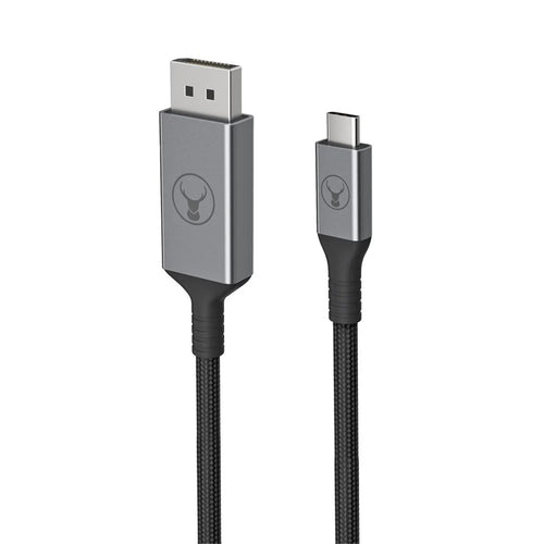 Bonelk USB-C to Display Port 4K 60Hz Long Life Cable 1.5m (Black)