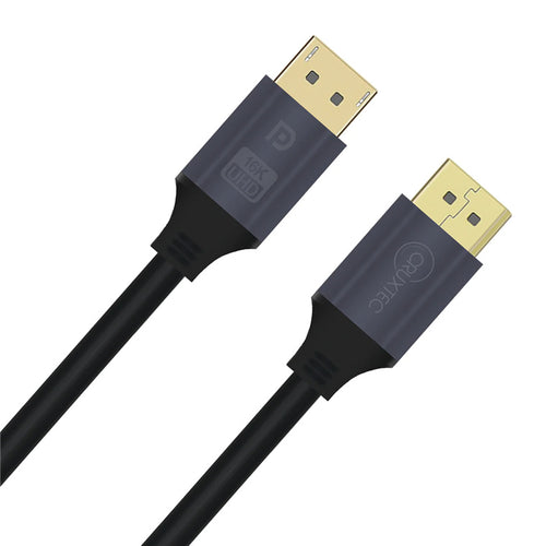 Cruxtec 2m DisplayPort v2.1 Male to Male Cable