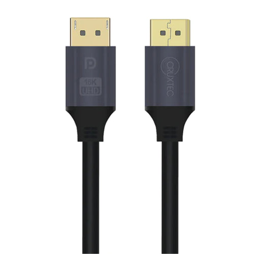 Cruxtec 2m DisplayPort v2.1 Male to Male Cable