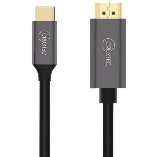 Cruxtec 2m USB-C to HDMI Cable 48Gbps - 8K/60Hz & 4k/120Hz & 2k/240Hz