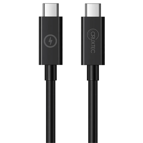 Cruxtec 2m USB-C to USB-C Cable for Syncing & Charging - 480Mbps - 240W