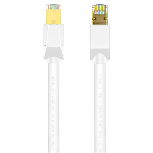 Cruxtec Cat8 Ethernet Cable - 0.5m - White