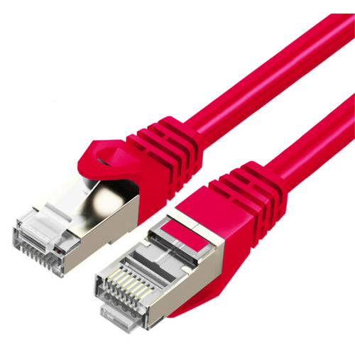 Cruxtec Cat7 Ethernet Cable - 50m - Red