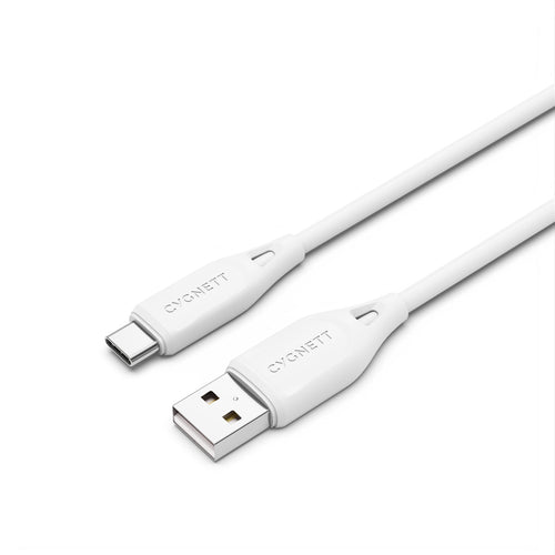 Cygnett Essentials USB-A to USB-C Cable - 2m - White