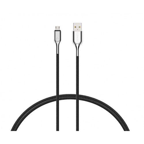 Cygnett Armored 2M Micro to USB-A Cable - Black