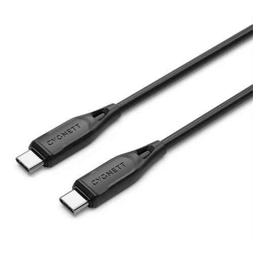 Cygnett Essentials USB-C to USB-C Cable - 2m - Black