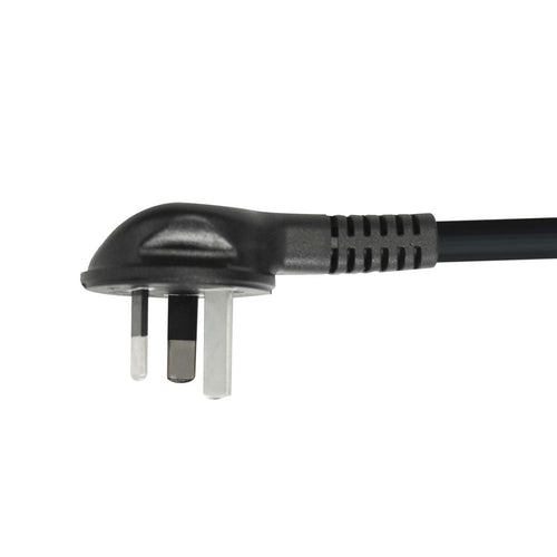Dynamix C-PFH3PC13-2 7.5A Flat Head 3 Pin to IEC C13 Power Cord - 2m - Black
