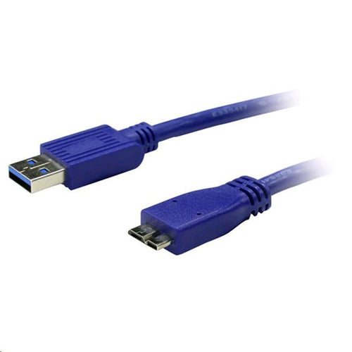 Dynamix C-U3MICB-1 USB-A 3.0 to USB Micro B Cable - 1m - Blue