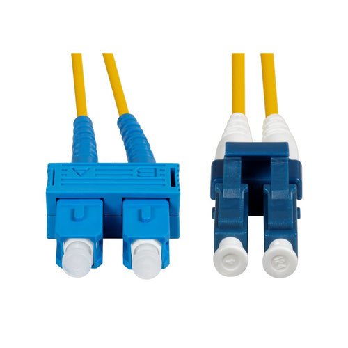 Dynamix FSM-LCSC-10 OS1 LC to SC Fibre Lead - 10m - Yellow