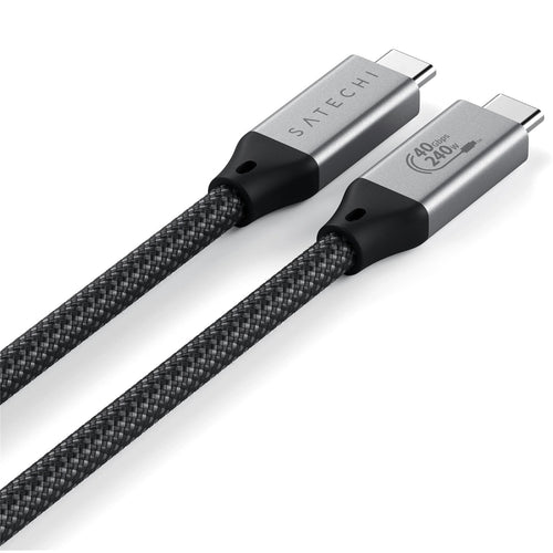 SATECHI Pro USB4 USB-C Cable - 1.2m - Space Grey