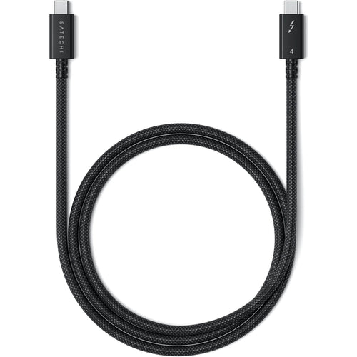 SATECHI Thunderbolt 4 Pro ( Space Grey ) Cable - 1M 240W 40Gpbs Support 8K resolution