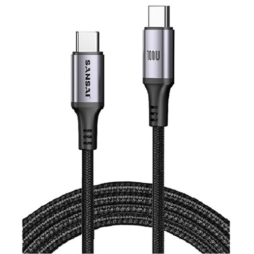 Sansai IPH-C802 100W USB-C Cable - 1.2m