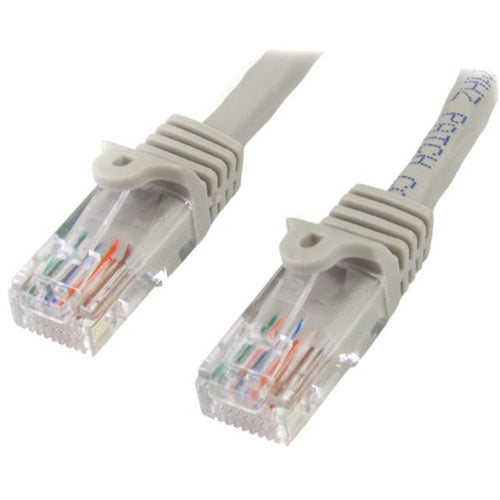 StarTech.com 45PAT5MGR Cat5e Patch Cable - 5m - Gray
