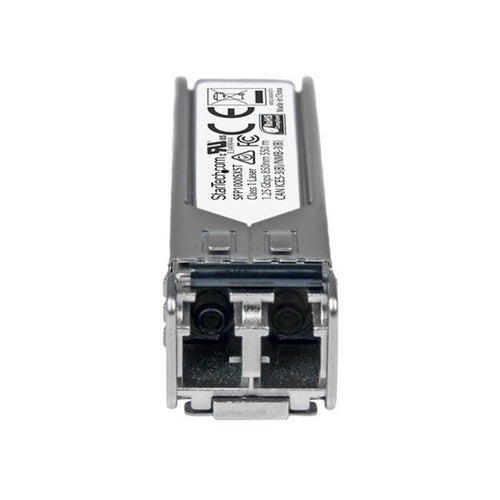 StarTech.com SFP1000SXST MSA Uncoded Compatible SFP Module - 1000BASE-SX - 1GbE Multi Mode Fiber (MMF) Optic Transceiver - 1GE Gigabit Ethernet SFP - LC 550m - 850nm - DDM