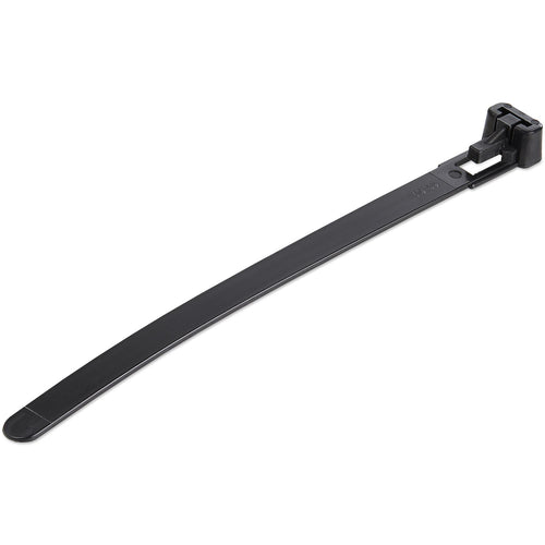 StarTech.com CBMZTRB5BK Reusable Cable Ties - 12cm - Black - 100 Pack