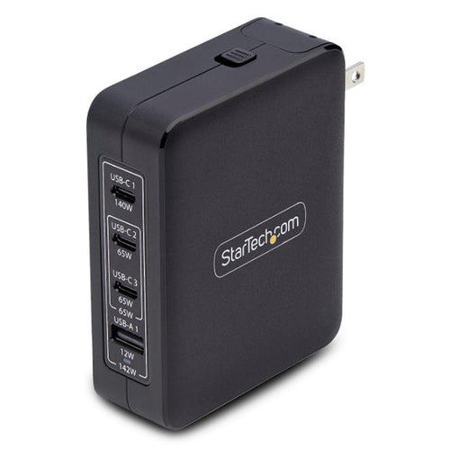 StarTech.com 3114GCU-WALL-CHARGER 140W USB-C Wall Charger PD 3.1