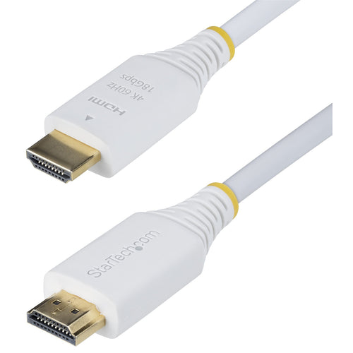 StarTech.com HDMI2-CABLE-4K60-6FW 1.8m Premium Certified HDMI Cable 4K60