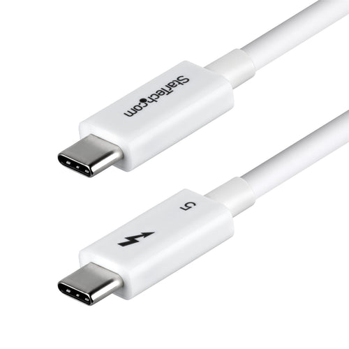StarTech.com TBLT5MM50CM240WWH 50cm Certified Thunderbolt 5 Cable