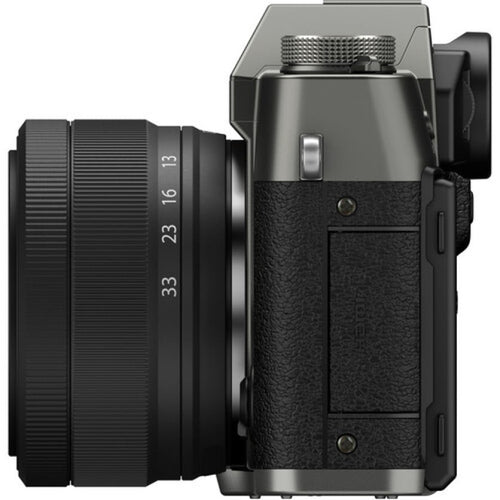 Fujifilm X-T30 III Mirrorless Camera with 13-33mm f/3.5-6.3 Lens - Charcoal Silver