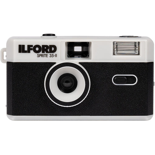 ILFORD Sprite 35-II Film Camera - Black & Silver