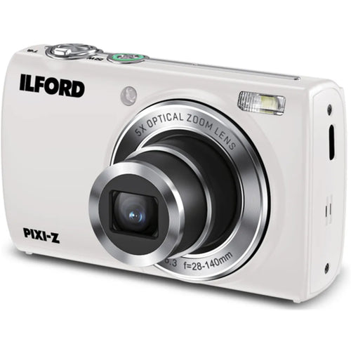 ILFORD PIXI-Z 5X Optical Zoom Digital Camera - White
