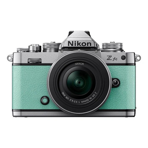 ZFC096XA - NIKON Z FC MINT GREEN WITH NIKKOR Z DX 16-50MM VR SILVER