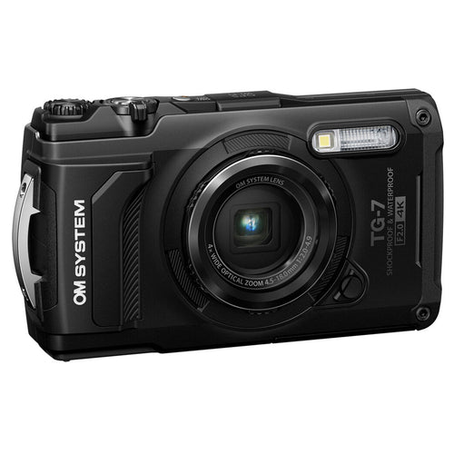 OM System TG-7 Tough Digital Camera Black