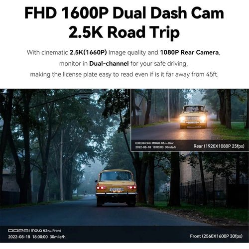 DDPai N3 PRO GPS Dash Cam