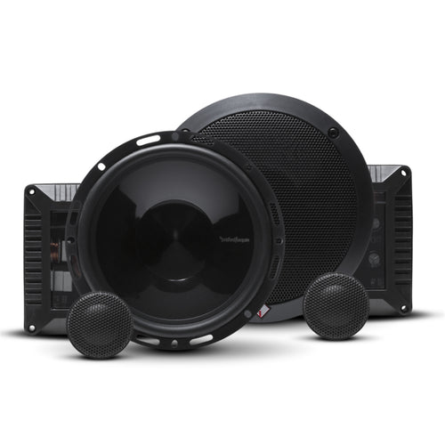 Rockford Fosgate Power T1650-S Power Componet T1 System 6.5" Euro Fit 2-Way, 80W RMS / 160W Peak