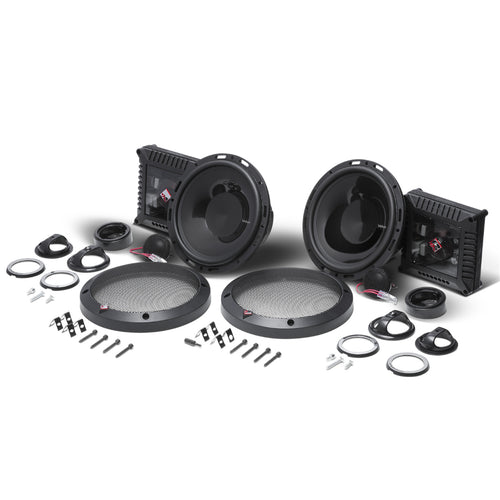 Rockford Fosgate Power T1650-S Power Componet T1 System 6.5" Euro Fit 2-Way, 80W RMS / 160W Peak
