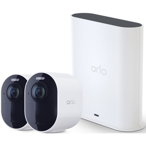 Arlo Ultra 3 4K Outdoor Wire-Free Battery Camera - 2 Pack