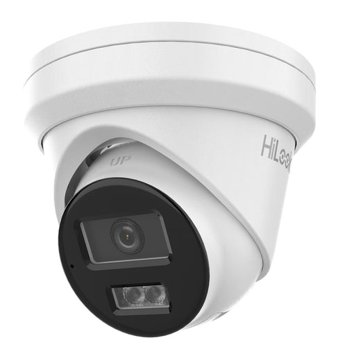 HiLook IPC-T381H-MU (2.8mm) 8MP/4K Outdoor Turret PoE Camera - White