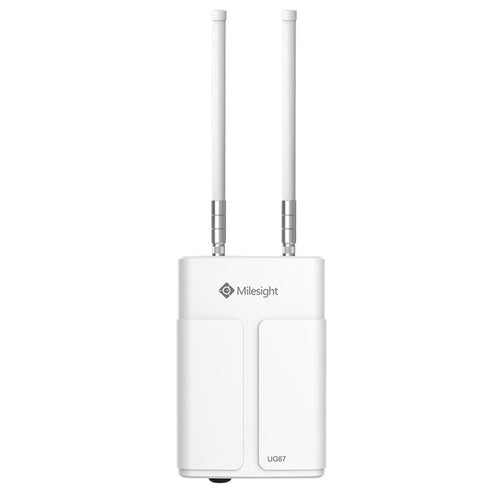 UG67-L00AU-915M - Milesight UG67 Indoor/Outdoor AS923 LoRaWAN Base Station with WiFi, GPS, PoE Support and Cellular connectivity