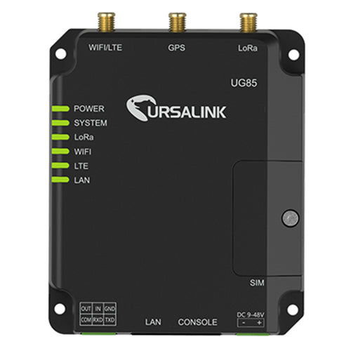 Milesight UG85-W-G-P-868 - Ursalink Indoor EU868 LoRaWAN Base Station with GPS, Wi-Fi and PoE support