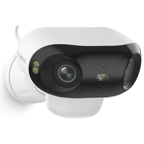 Reolink Argus 4 Pro 8MP/5K Dual-Lens 180° Outdoor Wire-Free Battery Camera with Solar Panel