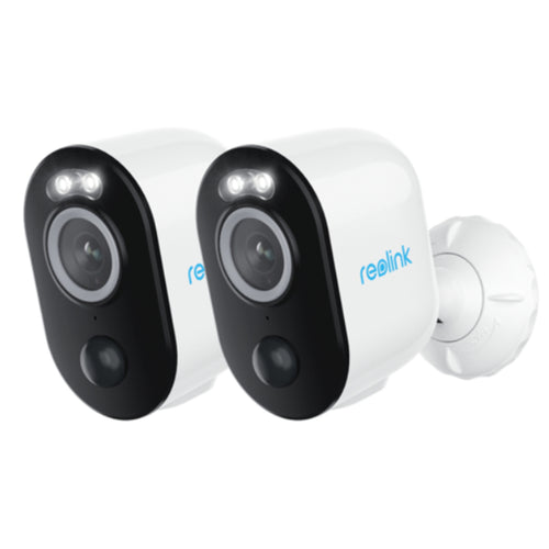Reolink Argus 3 Pro 5MP/2K+ Outdoor Wire-Free Battery Camera with Spotlight - 2 Pack