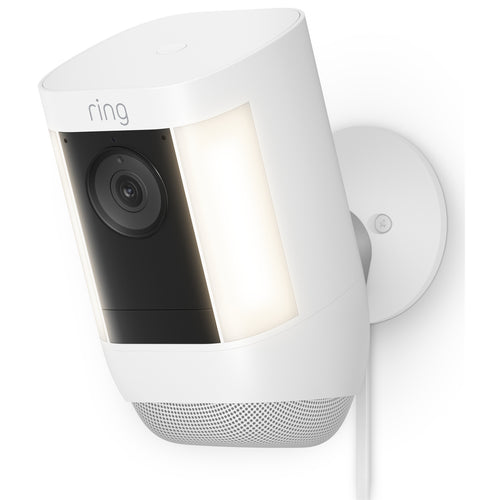 RING Spotlight Cam Pro 2K Plug-in White