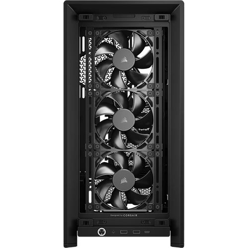 Corsair FRAME 4000D RS Tempered Glass ATX Mid Tower Gaming Case - Black