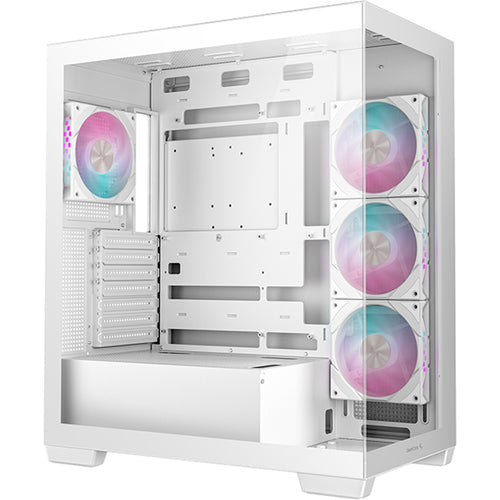 DEEPCOOL CG580 Tempered Glass ATX Mid Tower Case - White