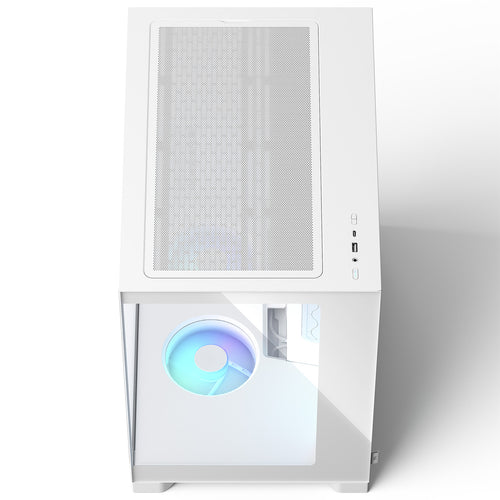Fractal Design Pop 2 Vision White RGB Mid Tower Case 4 X 120mm Reverse RGB Fans