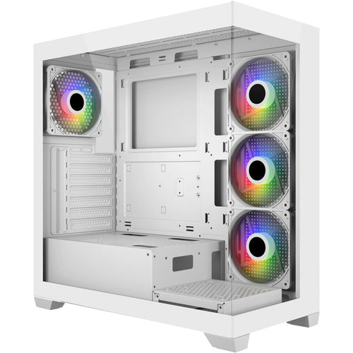 FSP M340 ATX Mid Tower Case - White