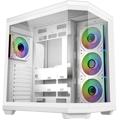FSP U580 ATX Mid Tower Case - White
