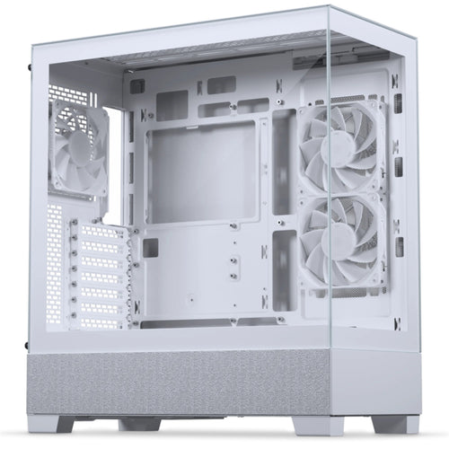 Phanteks XT VIEW With LED Matrix Tempered Glass ATX Case - Grey White